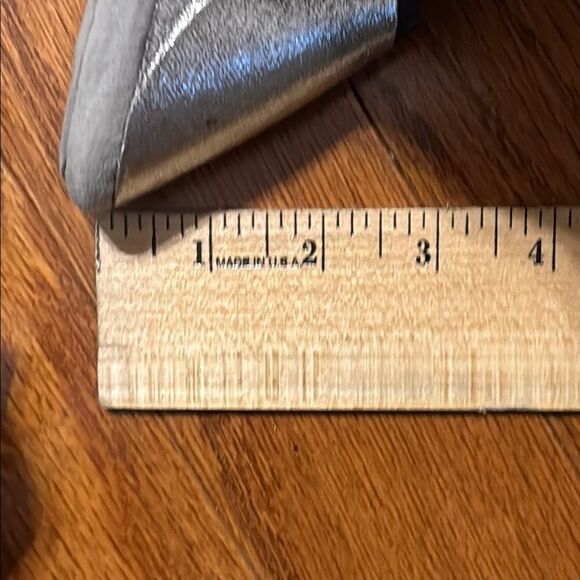 Joan Boyce Silver Glamorous Slide Sandals - Picture 9 of 10